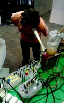 2013 – Hive Synthesis Installation/Live Electronics, #HackTheBarbican, Barbican Arts Centre, London